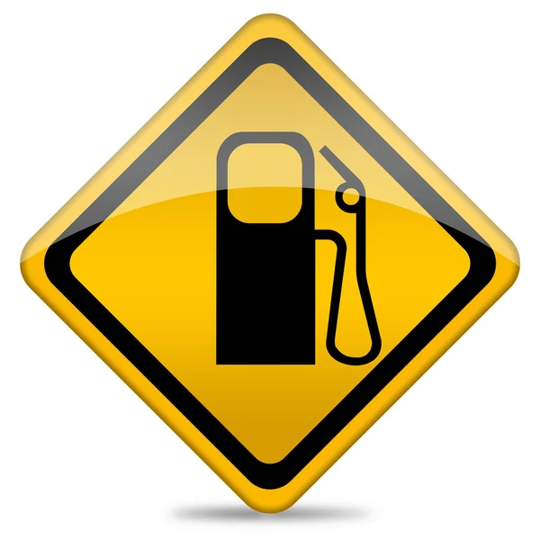 Tankstellen-Symbol — Stockfoto