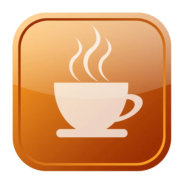Koffie-icoon — Stockfoto