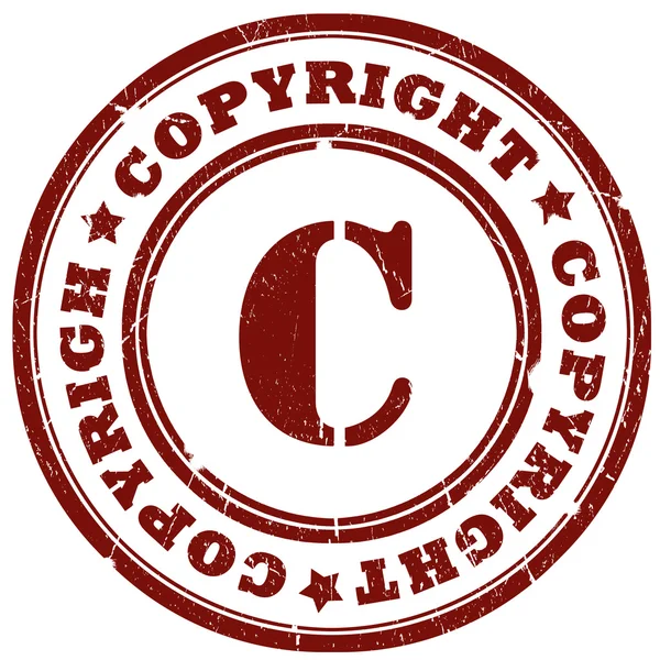 Sello de copyright —  Fotos de Stock