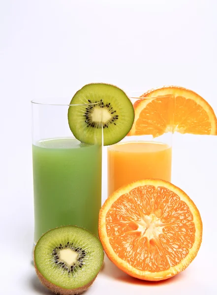 Vitamin C Fruchtsäfte — Stockfoto