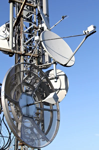 stock image Detail of parabolic receiver