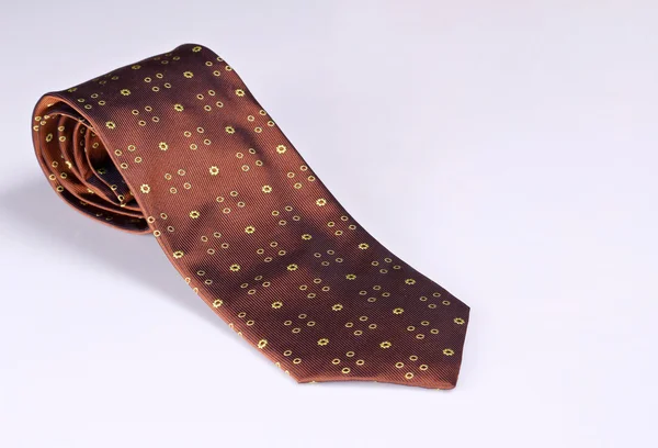 Kahverengi kravat — Stok fotoğraf