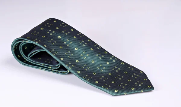 Zarif yeşil kravat — Stok fotoğraf