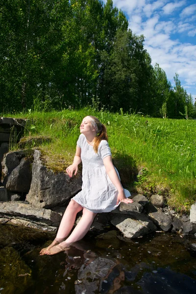 stock image Relaxed woman