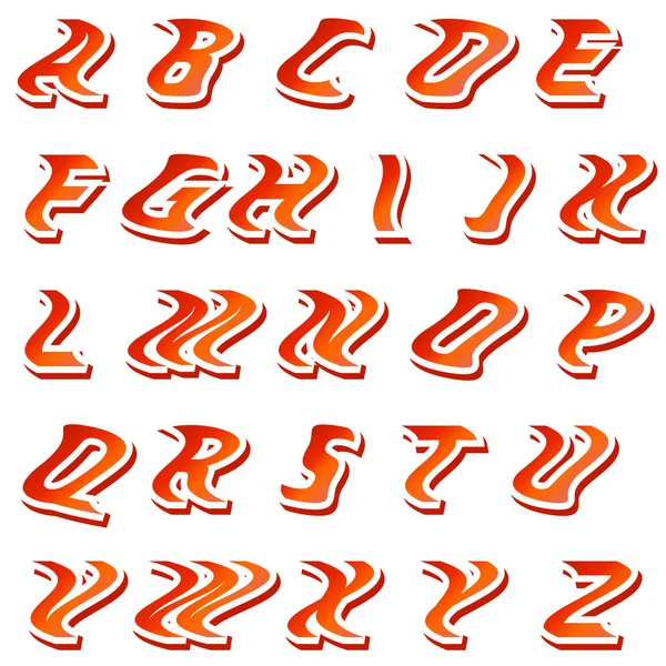 El alfabeto — Archivo Imágenes Vectoriales