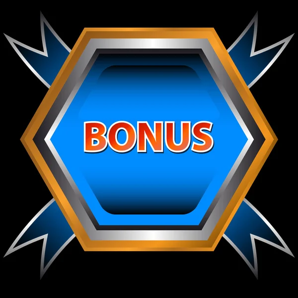 Unique bonus icon — Stock Vector