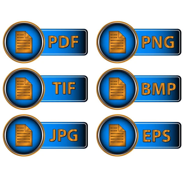Image formats — Stock Vector