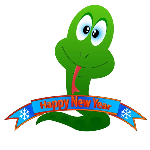 Symbool van gelukkig nieuw jaar — Stockvector