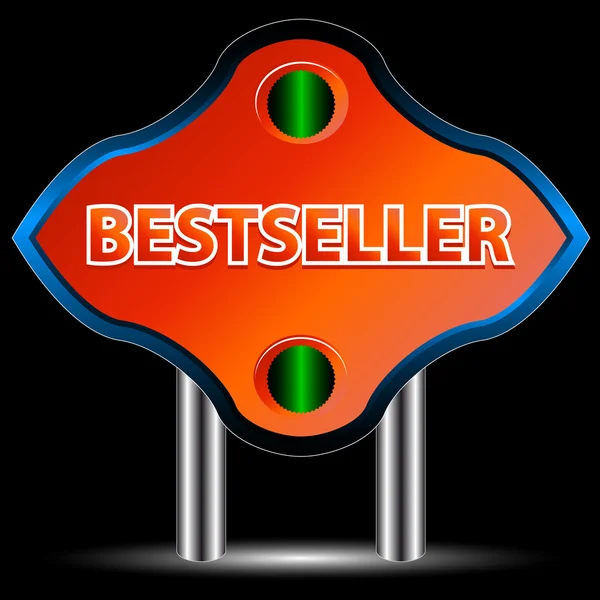 Icono del best seller — Vector de stock