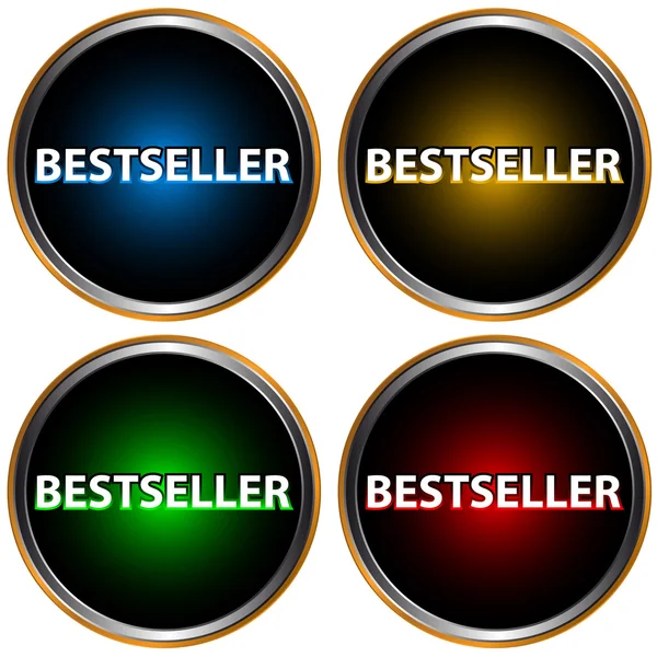 Bestseller icons set — Stockvector