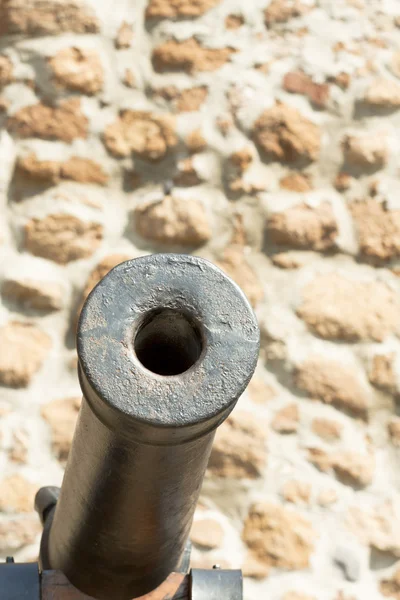 Detail of old style cannon — Stock Photo, Image