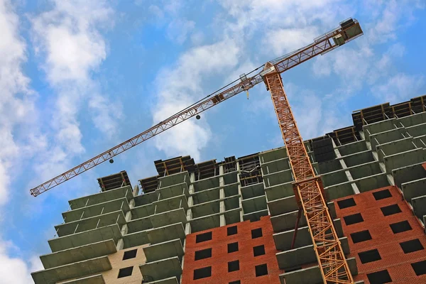 Onder constructie residentiële eenheid — Stockfoto