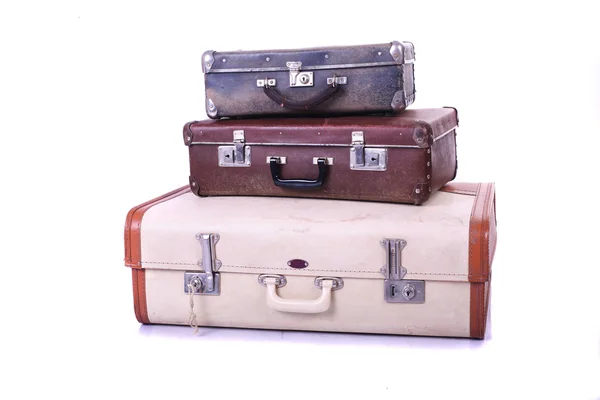Starý kufry — Stock fotografie