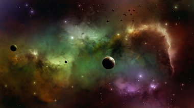 Uzayda nebula