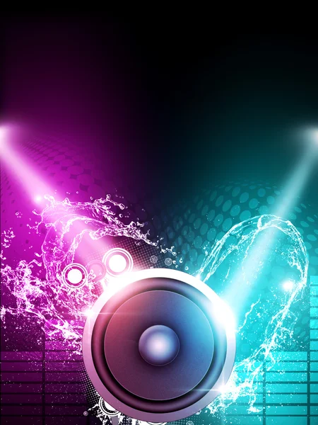 Music party Background — Stockfoto
