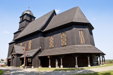 Wooden church clipart