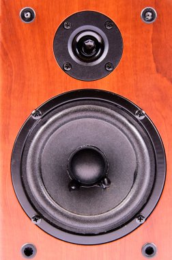 Wooden speaker clipart