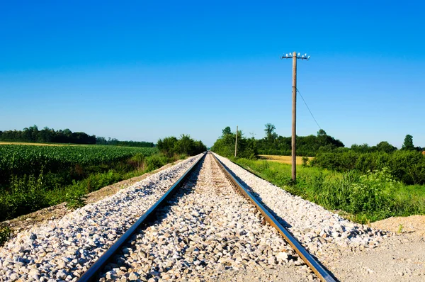 Järnvägen till någonstans — Stockfoto