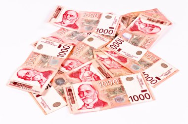 Thousand dinars clipart