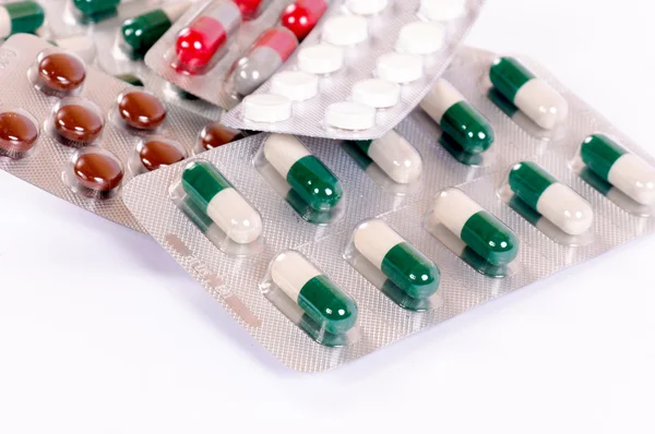 Capsulas and pills — Stock Photo, Image