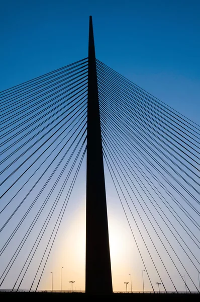 Rücklichtbrücke — Stockfoto