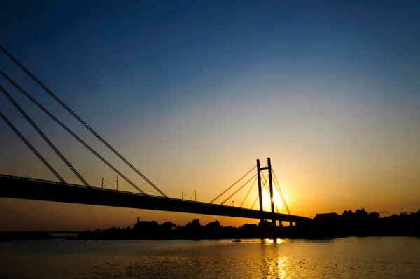 Pont du coucher du soleil — Photo