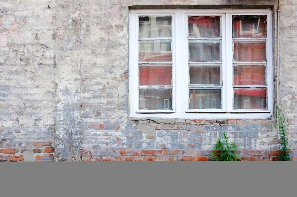 Pencere ve duvar — Stok fotoğraf