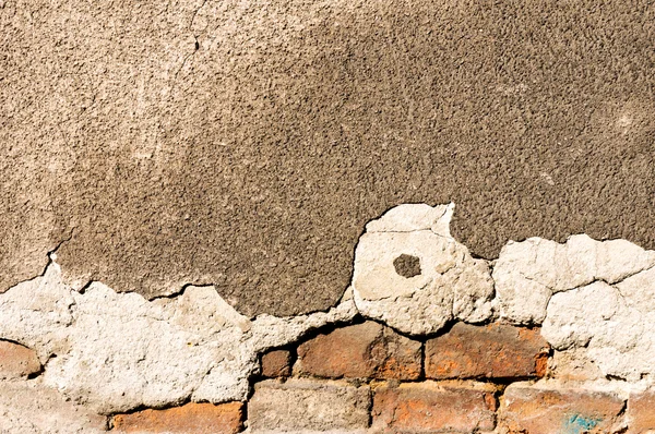 Сломанная стена — стоковое фото