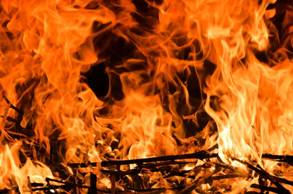 Oheň pozadí — Stock fotografie