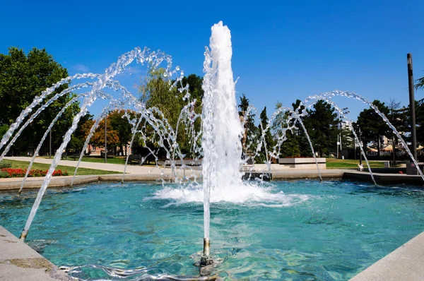 Bělehrad fontána — Stock fotografie