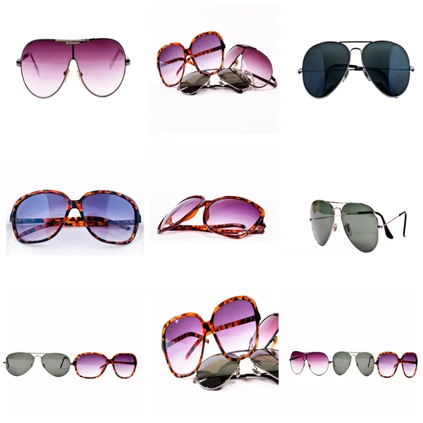 Sonnenbrillen-Collage — Stockfoto