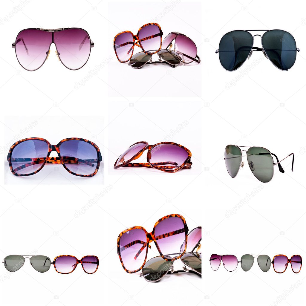 Sunglasses collage