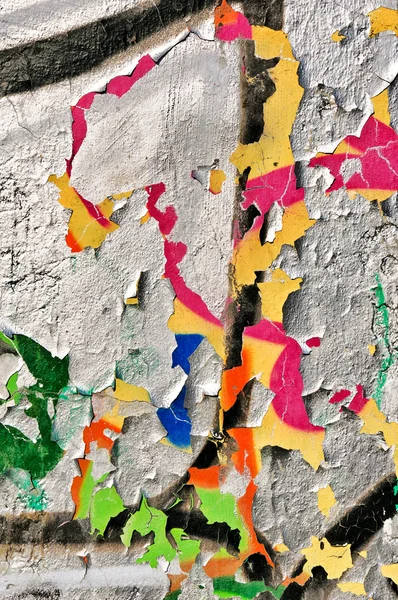 Абстрактні кольори на стіні — стокове фото