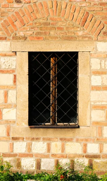 Kalemegdans okno — Zdjęcie stockowe
