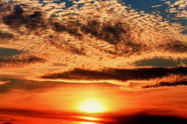 Avkopplande solnedgången — Stockfoto