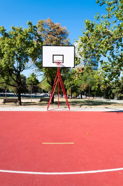 stock image Basketball court