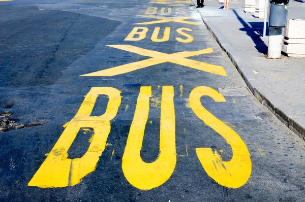 Arrêt de bus — Photo