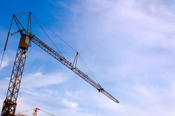 Crane in action — Stock Photo, Image