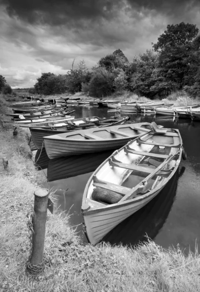 Barcos amarrados — Foto de Stock