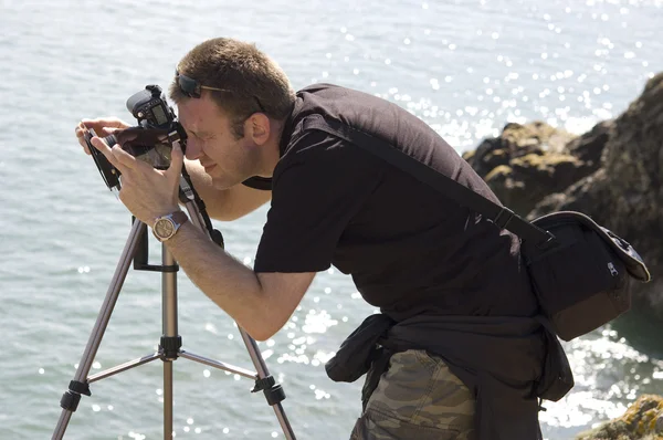 stock image Photographer at work