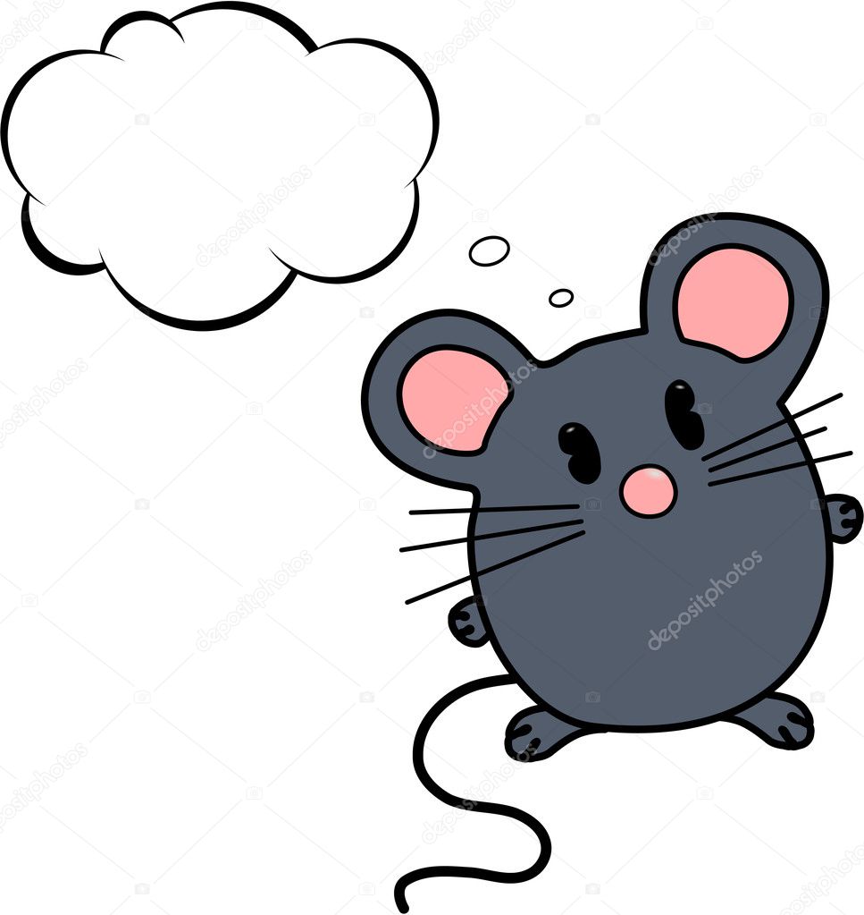 Thinking mouse