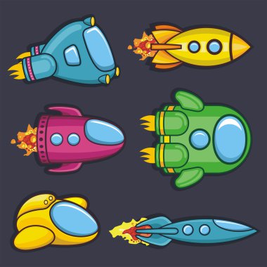 Spacecraft clipart