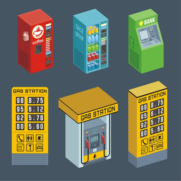 Verkaufsautomat — Stockvektor