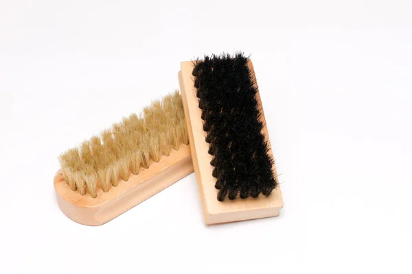 stock image Pair of shoe brushes