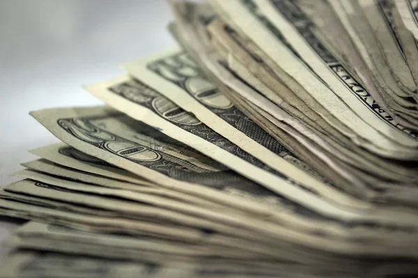 US Money Stack Background 2 — Stock Photo, Image