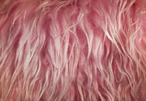 Różowa tekstura furry — Zdjęcie stockowe
