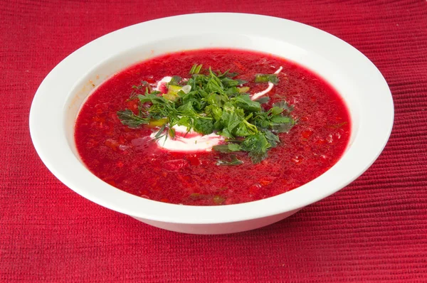 Supa borscht — Fotografie, imagine de stoc