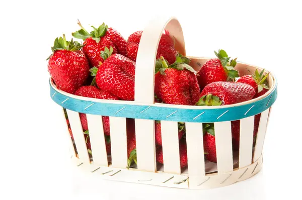 Strawberries in basket