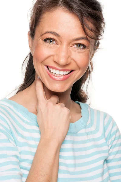 Just smiling — Stock Photo, Image