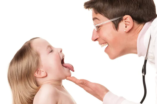 Pediatra — Foto de Stock